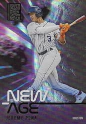 2022 Panini Capstone New Age Jeremy Pena #NA-17 card