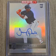 2022 Panini Chronicles Elite Autographs Jeremy Pena #39 card