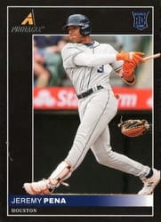 2022 Panini Chronicles Pinnacle Jeremy Pena #15 card