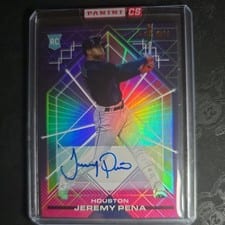 2022 Panini Chronicles Recon Autographs Jeremy Pena #15 card