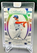 2022 Panini Flawless Base Set Jeremy Pena #45 card