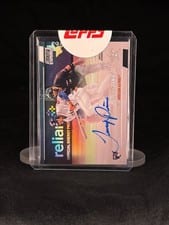 2022 Stadium Club Chrome Autographs Jeremy Pena #SCCUA-JP card