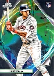 2022 Topps Cosmic Chrome Base Set Jeremy Pena #41 card