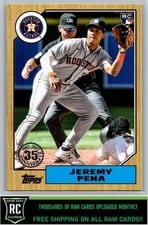 2022 Topps Update 1987 Jeremy Pena #87TBU-23 card