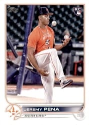 2022 Topps Update Base Set Jeremy Pena #US253 card
