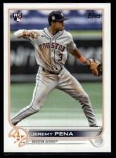 2022 Topps Update Jeremy Pena Independence Day #US253 card
