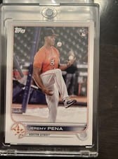 2022 Topps Update Jeremy Pena SP Variation #US253 card