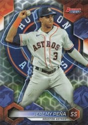 2023 Bowman's Best Base Set Jeremy Peña #48 card