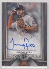 2023 Topps Museum Collection Archival Autographs Jeremy Peña #AA-JPE card