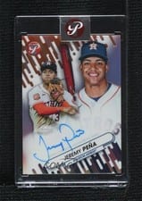 2023 Topps Pristine Fresh Faces Autographs Jeremy Peña #FFA-JP card