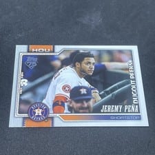 2026 Topps Dugout Peeks Jeremy Peña #307 card