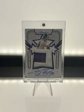 2024 Panini Flawless Patch Autographs Jeremy Shockey #50 card
