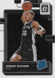 2022-23 Donruss Optic Base Set Jeremy Sochan #236 card