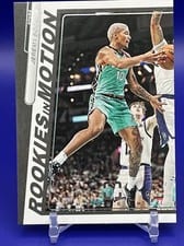 2022-23 Panini Photogenic Rookies In Motion Jeremy Sochan #8 card