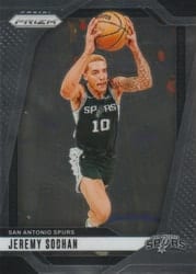 2024-25 Panini Prizm Base Set Jeremy Sochan #23 card
