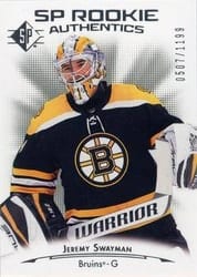 2021-22 SP Base Set Jeremy Swayman #104 card