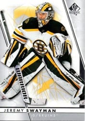 2022-23 SP Authentic Base Set Jeremy Swayman #49 card