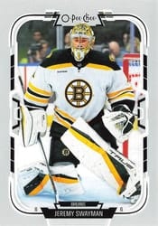 2025-26 O-Pee-Chee Base Set Jeremy Swayman #41 card
