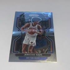 2021-22 Panini Chronicles Base Set Jericho Sims #609 card