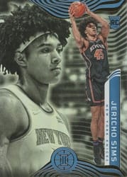 2021-22 Panini Illusions Base Set Jericho Sims #198 card