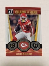 2024 Donruss Champ is Here Jerick McKinnon #14 card