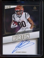 2024 Panini Luminance Year One Signatures RPS Jermaine Burton #YOS-JBN card