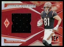 2024 Panini Phoenix Rookie Phenom Jersey Jermaine Burton #RPJ-JBN card