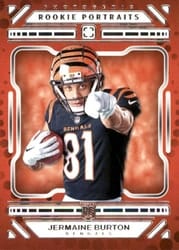 2024 Panini Photogenic Base Set Jermaine Burton #175 card