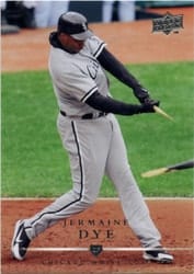 2008 Upper Deck Base Set Jermaine Dye #290 card
