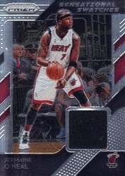 2018-19 Panini Prizm Sensational Swatches Jermaine O'Neal #100 card