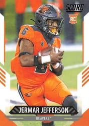 2021 Score Base Set Jermar Jefferson #320 card