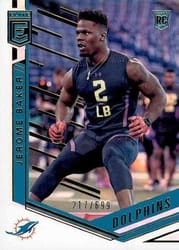 2018 Donruss Elite Base Set Jerome Baker #127 card
