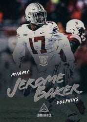 2018 Panini Luminance Base Set Jerome Baker #143 card