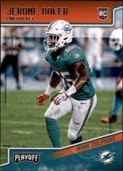 2018 Panini Playoff Base Set Jerome Baker #285 card
