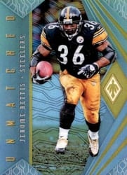 2018 Panini Phoenix Unmatched Jerome Bettis #28 card