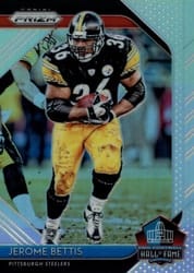2018 Panini Prizm Hall of Fame Jerome Bettis #HOF-23 card