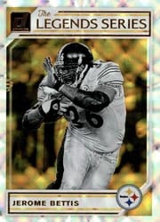 2019 Donruss The Legends Series Jerome Bettis #LS-17 card