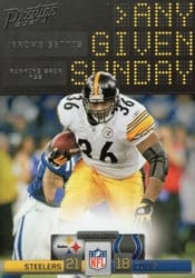 2021 Panini Prestige Any Given Sunday Jerome Bettis #AGS-JB card