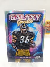 2024 Topps Chrome Cosmic Galaxy Greats Jerome Bettis #GG-29 card