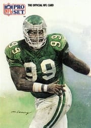 1991 Pro Set Base Set Jerome Brown #392 card