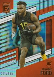 2022 Donruss Elite Base Set Jerome Ford #168 card