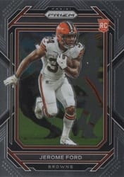 2022 Panini Prizm Base Set Jerome Ford #346 card