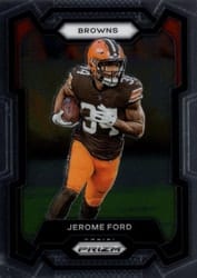 2023 Panini Prizm Base Set Jerome Ford #66 card