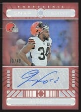 2024 Panini Photogenic Snapshots Autographs Jerome Ford #SSA-JFD card