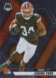 2025 Panini Mosaic Base Set Jerome Ford #4 card