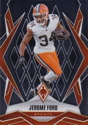 2025 Panini Phoenix Base Set Jerome Ford #3 card