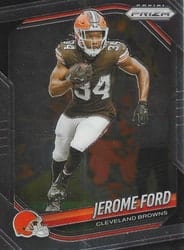 2025 Panini Prizm Base Set Jerome Ford #227 card