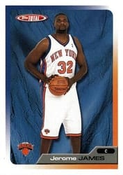 2005-06 Topps Total Base Set Jerome James #316 card