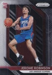 2018-19 Panini Prizm Base Set Jerome Robinson #194 card