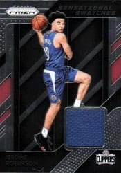 2018-19 Panini Prizm Sensational Swatches Jerome Robinson #79 card